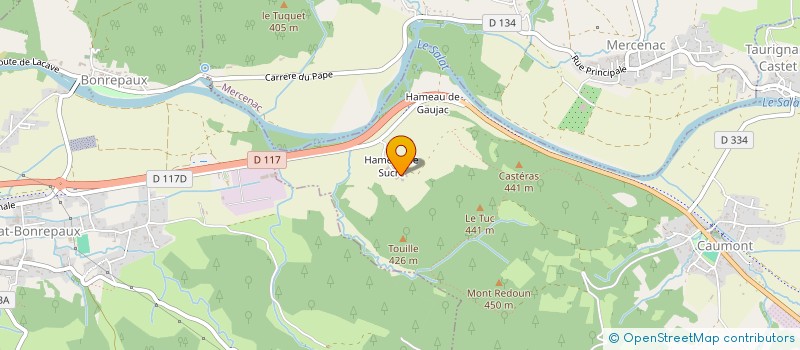 localisation de l'entreprise SCEA VENTURIN à CAUMONT