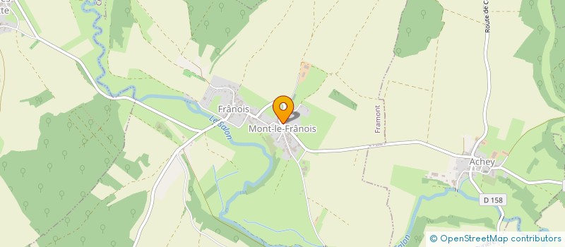 localisation de l'entreprise SCEA VERNOT  FRAMONT