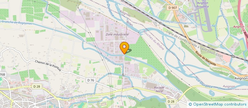 localisation de l'entreprise SCEA VERT FRAIS à CHATEAURENARD