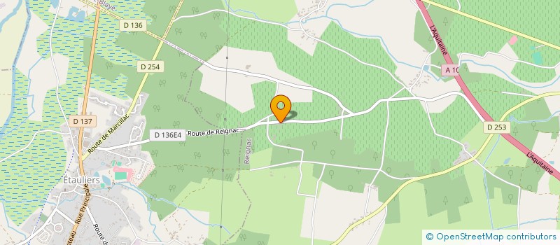 localisation de l'entreprise SCEA VIGNOBLE DE GORON à REIGNAC