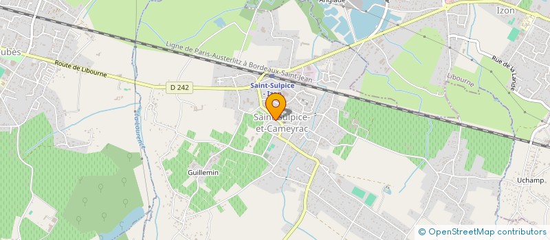 localisation de l'entreprise SCEA VIGNOBLE PIERRE CHRISTOPHE DUBERGE  SAINT-SULPICE-ET-CAMEYRAC