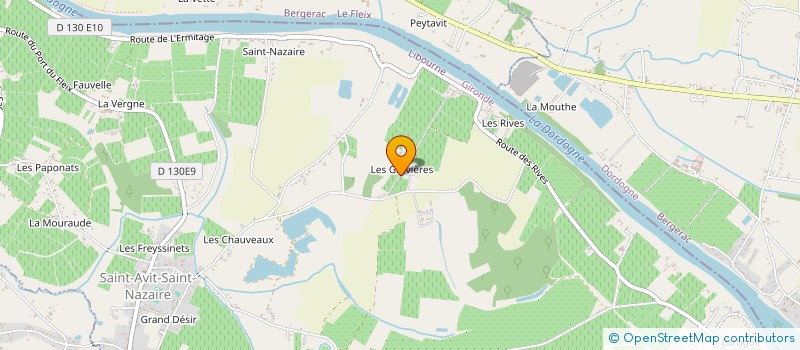 localisation de l'entreprise SCEA VIGNOBLES DANIELLE ET PIERRE PASQUON à SAINT-AVIT-SAINT-NAZAIRE