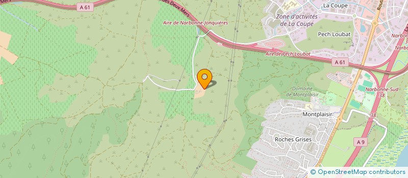 localisation de l'entreprise SCEA VIGNOBLES DU VAL D ORBIEU  MONTREDON-DES-CORBIERES