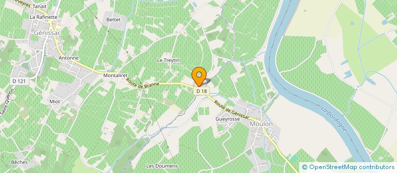 localisation de l'entreprise SCEA VIGNOBLES DUFFAU MERIT  NERIGEAN