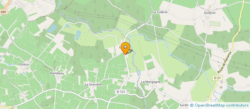 localisation de l'entreprise SCEA VIGNOBLES GAIOTTO Y.N.F à LUSSAC
