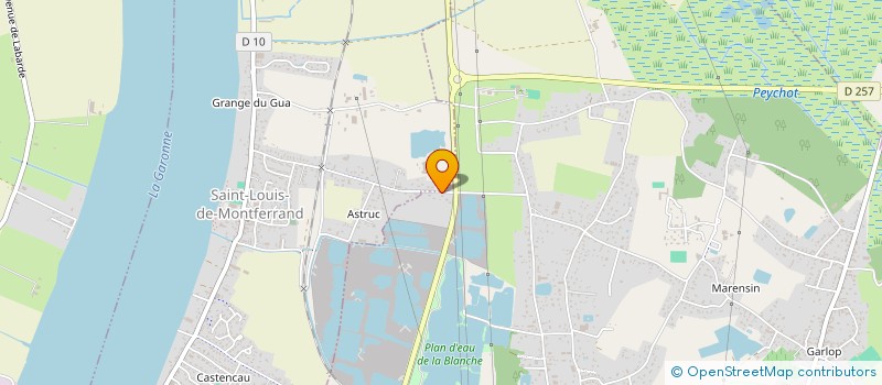 localisation de l'entreprise SCEA VIGNOBLES LANDEAU  SAINT VINCENT DE PAUL