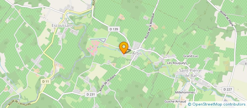 localisation de l'entreprise SCEA VIGNOBLES SIGNE  PORTE-DE-BENAUGE