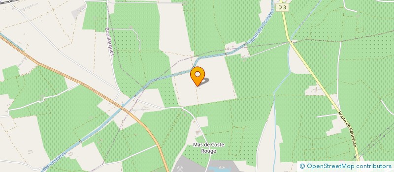 localisation de l'entreprise SCEA VIGNOBLES TEISSONNIERE à BELLEGARDE