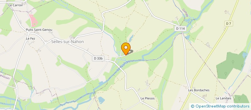 localisation de l'entreprise SCEA VILLEMOND à SELLES-SUR-NAHON
