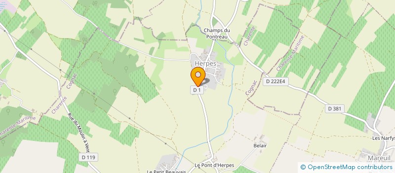 localisation de l'entreprise SCEA VINCENT  COURBILLAC