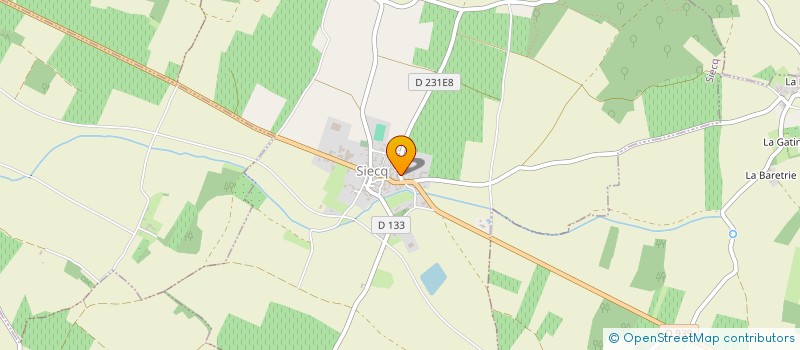 localisation de l'entreprise SCEA VINCENT FAVREAU  SIECQ