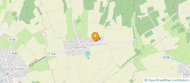 localisation de l'entreprise SCEA VINCENT POMMIER  VARENNES