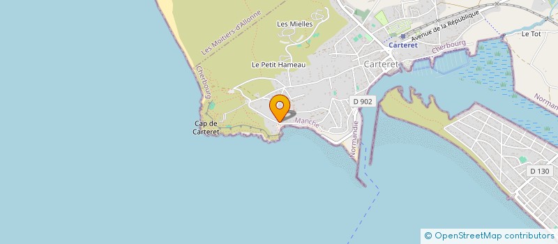 localisation de l'entreprise SCEA VINS DE LA COTE DES ISLES à BARNEVILLE-CARTERET