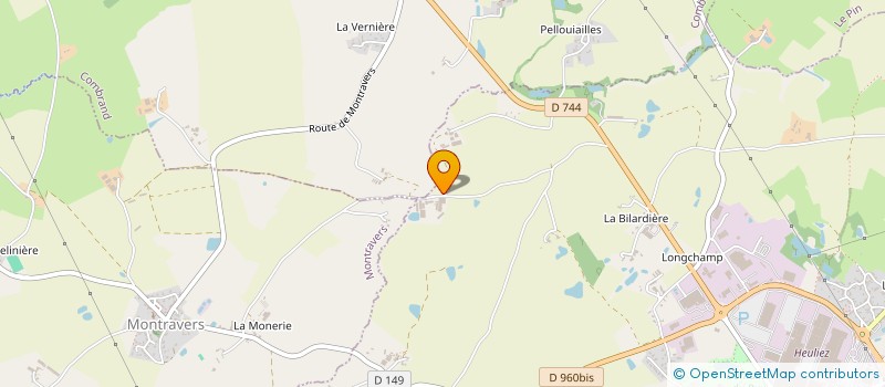 localisation de l'entreprise SCEA VIOLLEAU à CERIZAY