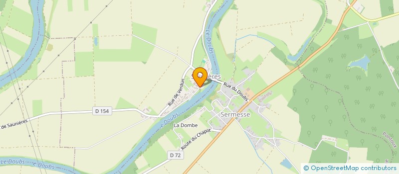 localisation de l'entreprise SCEA VIOLOT  SAUNIERES