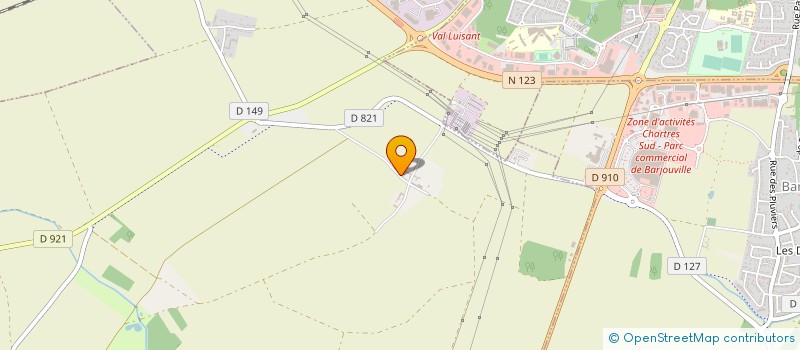 localisation de l'entreprise SCEA VIRGINIE MARTIN à FONTENAY-SUR-EURE