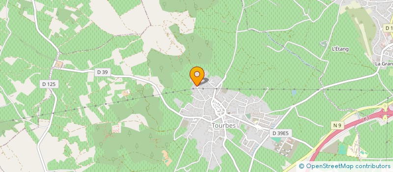 localisation de l'entreprise SCEA VIVARELLE  TOURBES