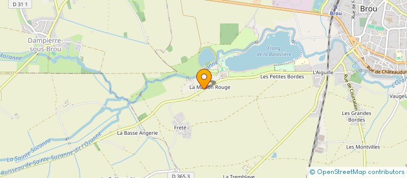 localisation de l'entreprise SCEA VOLANT FRERES à BROU