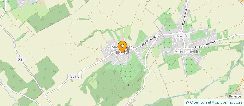 localisation de l'entreprise SCEA WANNER à MICHELBACH-LE-HAUT