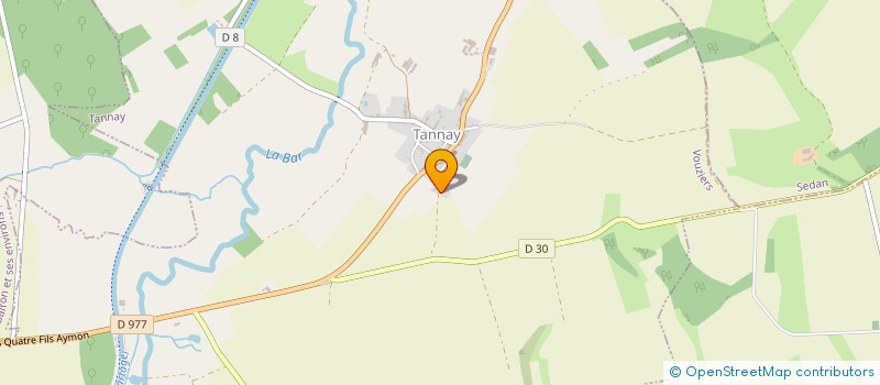 localisation de l'entreprise SCEA WARZEE à TANNAY