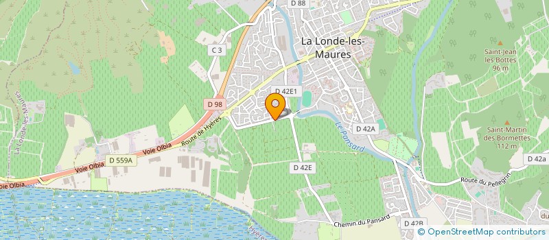 localisation de l'entreprise SCEA WILLERVAL à LA LONDE LES MAURES