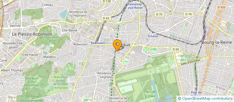 localisation de l'entreprise SCEAUX SMART à SCEAUX