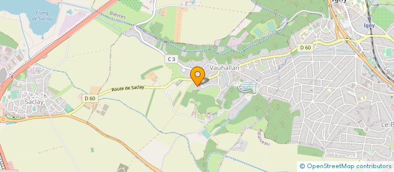localisation de l'entreprise SCEAUX TR4IL à VAUHALLAN