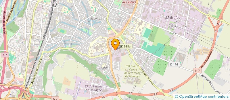 localisation de l'entreprise SCEE  VALENCE