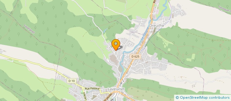 localisation de l'entreprise SCEE à LAVELANET