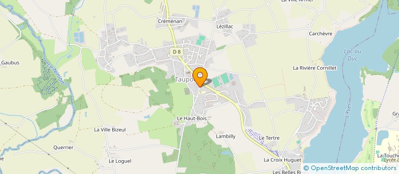 localisation de l'entreprise SCEJ  TAUPONT