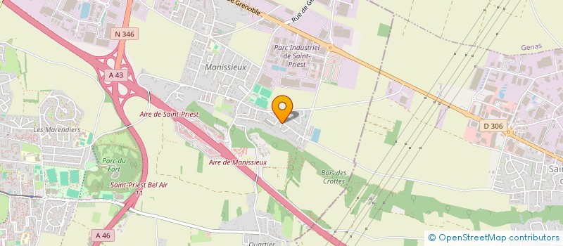 localisation de l'entreprise SCEL  SAINT-PRIEST