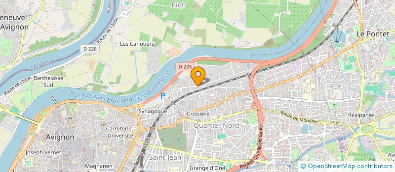 localisation de l'entreprise SCELA à AVIGNON