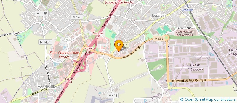 localisation de l'entreprise SCELL-IT DIFFUSION à LESQUIN