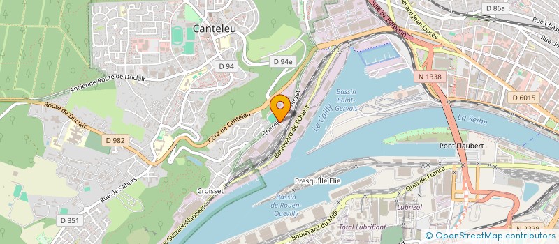 localisation de l'entreprise SCELLES FINANCE à ROUEN