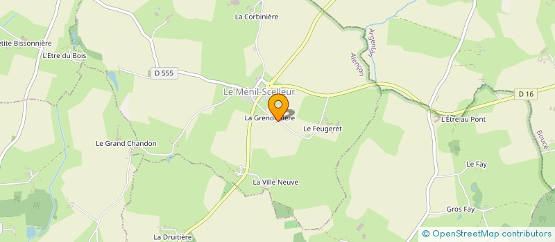 localisation de l'entreprise SCELLEUR PISCINE à LE MENIL-SCELLEUR