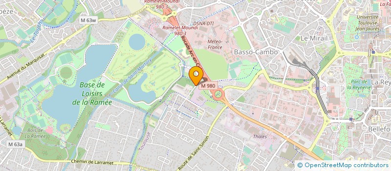 localisation de l'entreprise SCELLINOX à TOULOUSE