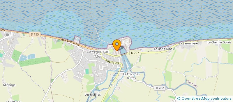 localisation de l'entreprise SCEM A LA BELLE DU MONT à LE VIVIER-SUR-MER