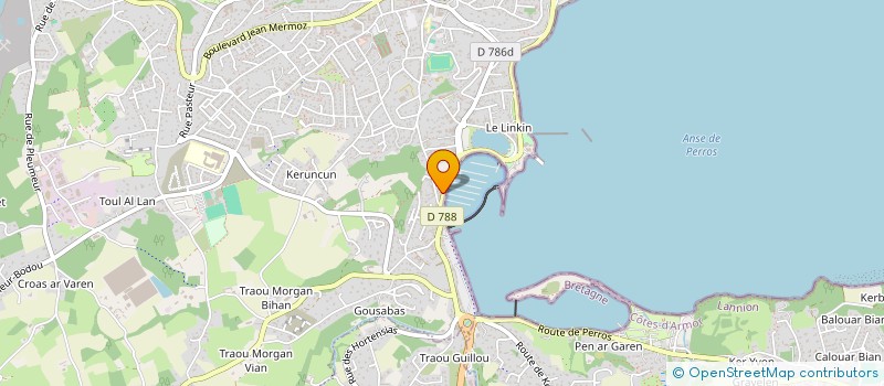 localisation de l'entreprise SCEM DAVIKEN à PERROS-GUIREC