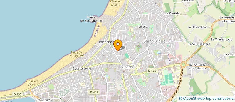 localisation de l'entreprise SCEM HIGNARD-TONNEAU à SAINT-MALO