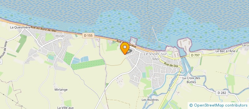 localisation de l'entreprise SCEM TURMEL à LE VIVIER-SUR-MER