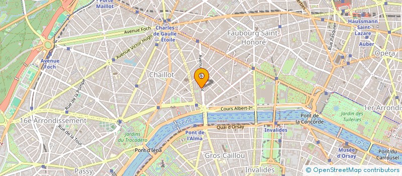 localisation de l'entreprise SCEMAMA HOLDING  PARIS