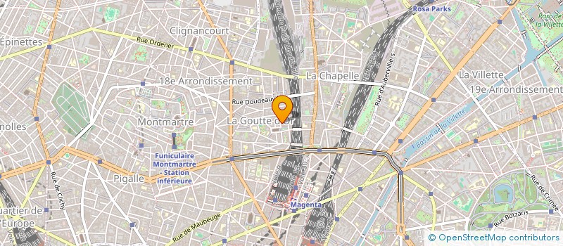 localisation de l'entreprise SCEN'ART  PARIS