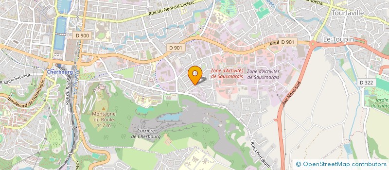 localisation de l'entreprise SCENARIO PAR KARINE PONTUS  CHERBOURG-EN-COTENTIN