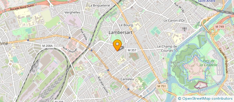 localisation de l'entreprise SCENARIO SARL à LAMBERSART