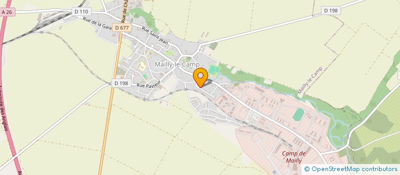 localisation de l'entreprise SCENARIRE  MAILLY-LE-CAMP