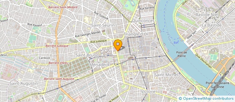 localisation de l'entreprise SCENE D INTERIEUR à BORDEAUX