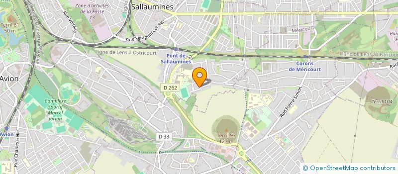 localisation de l'entreprise SCENE EN FETE  SALLAUMINES