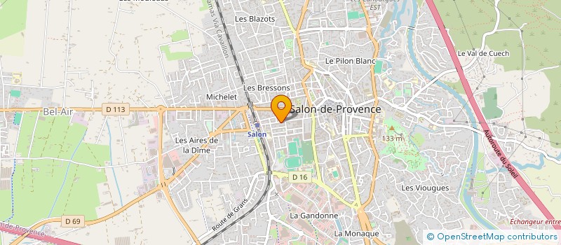 localisation de l'entreprise SCENE ET SON à SALON-DE-PROVENCE