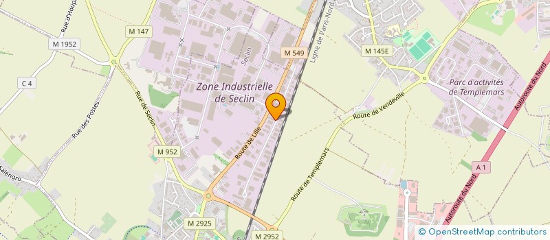 localisation de l'entreprise SCENE IT  SECLIN