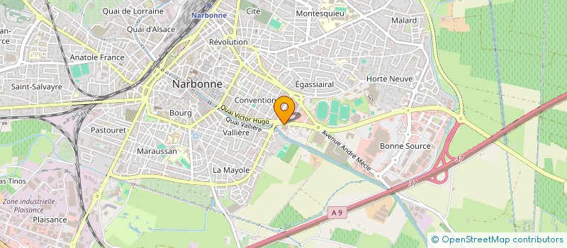 localisation de l'entreprise SCENE NATIONALE DU GRAND NARBONNE à NARBONNE